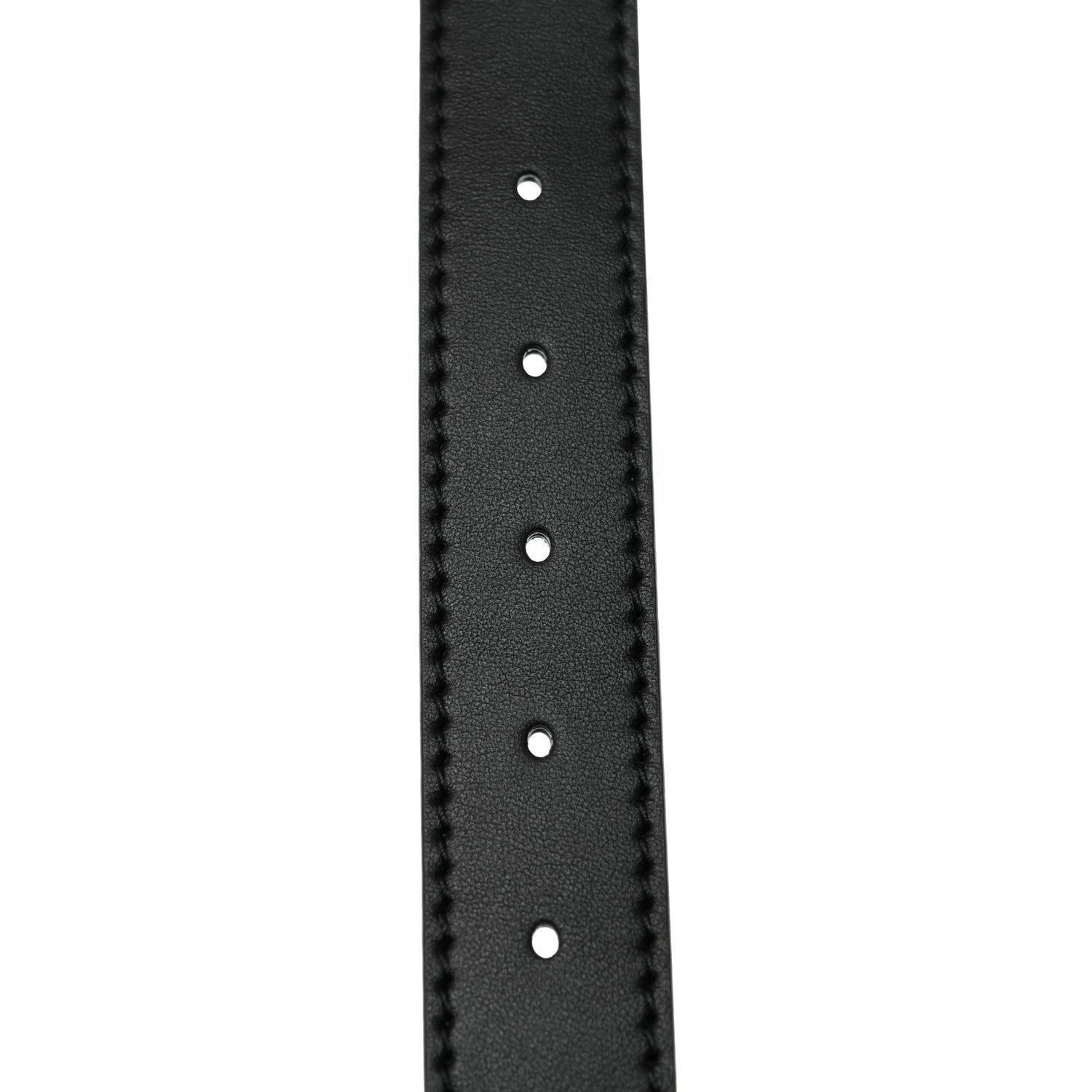 Christian Dior Calfskin D Fence Belt 75 Black 6 of 7