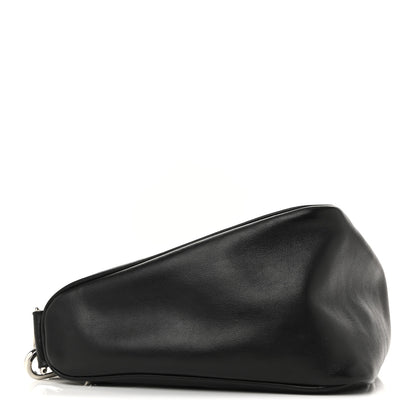 Prada Grace Lux Triangle Shoulder Bag Black 4 of 14