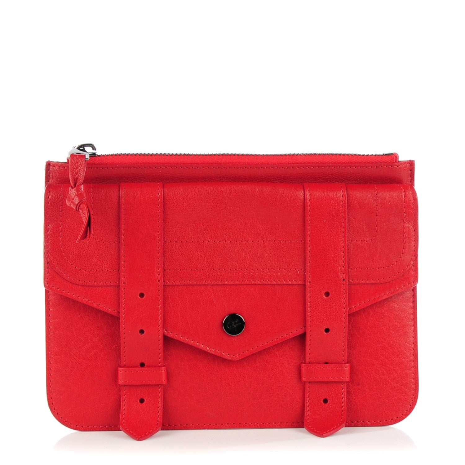 Proenza Schouler Lambskin Medium PS1 Zip Case Lipstick 1 of 7