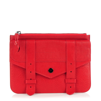 Proenza Schouler Lambskin Medium PS1 Zip Case Lipstick 1 of 7