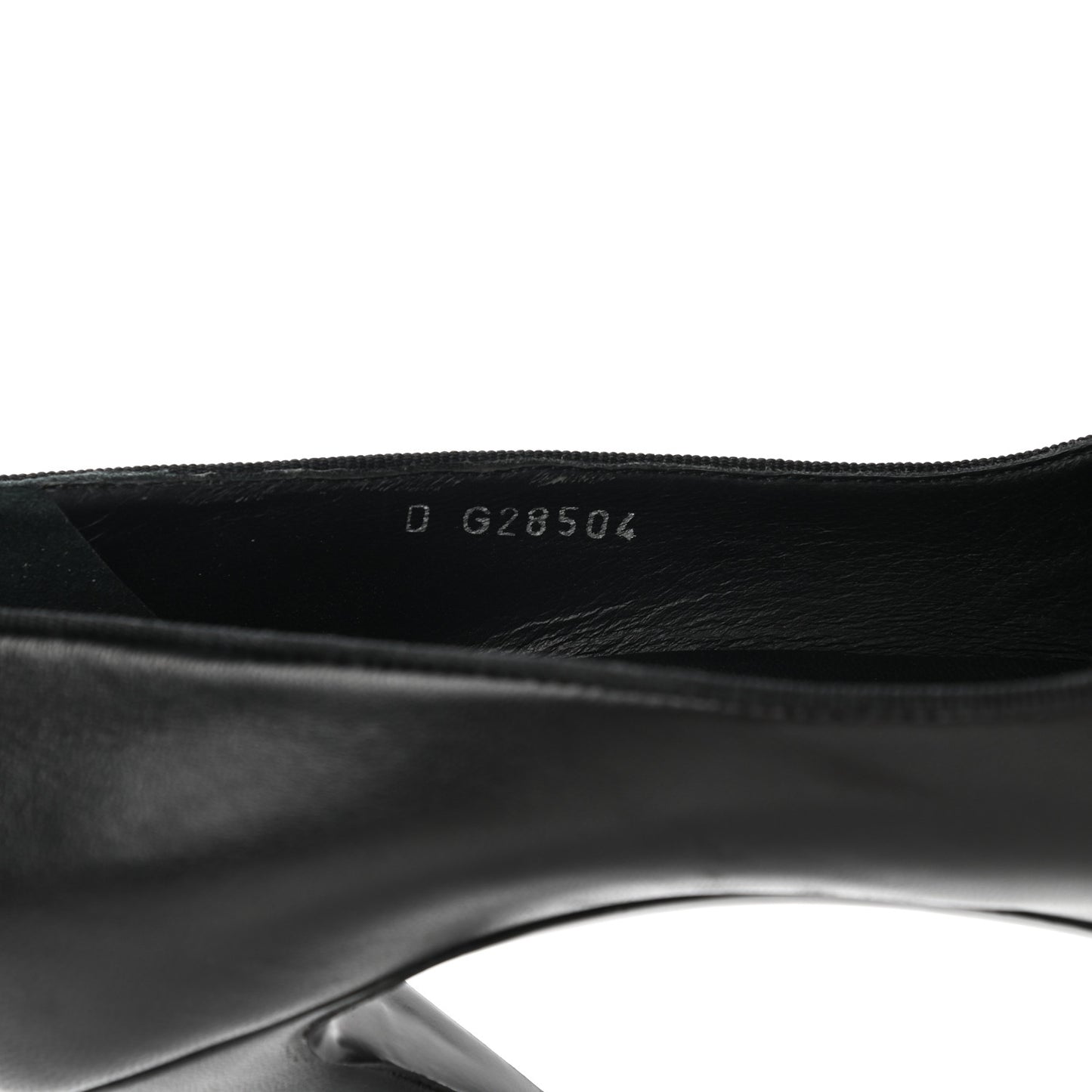 Lambskin Cap Toe CC Pumps 39 Black