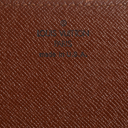 Louis Vuitton Monogram Simple Checkbook Holder Wallet 6 of 7