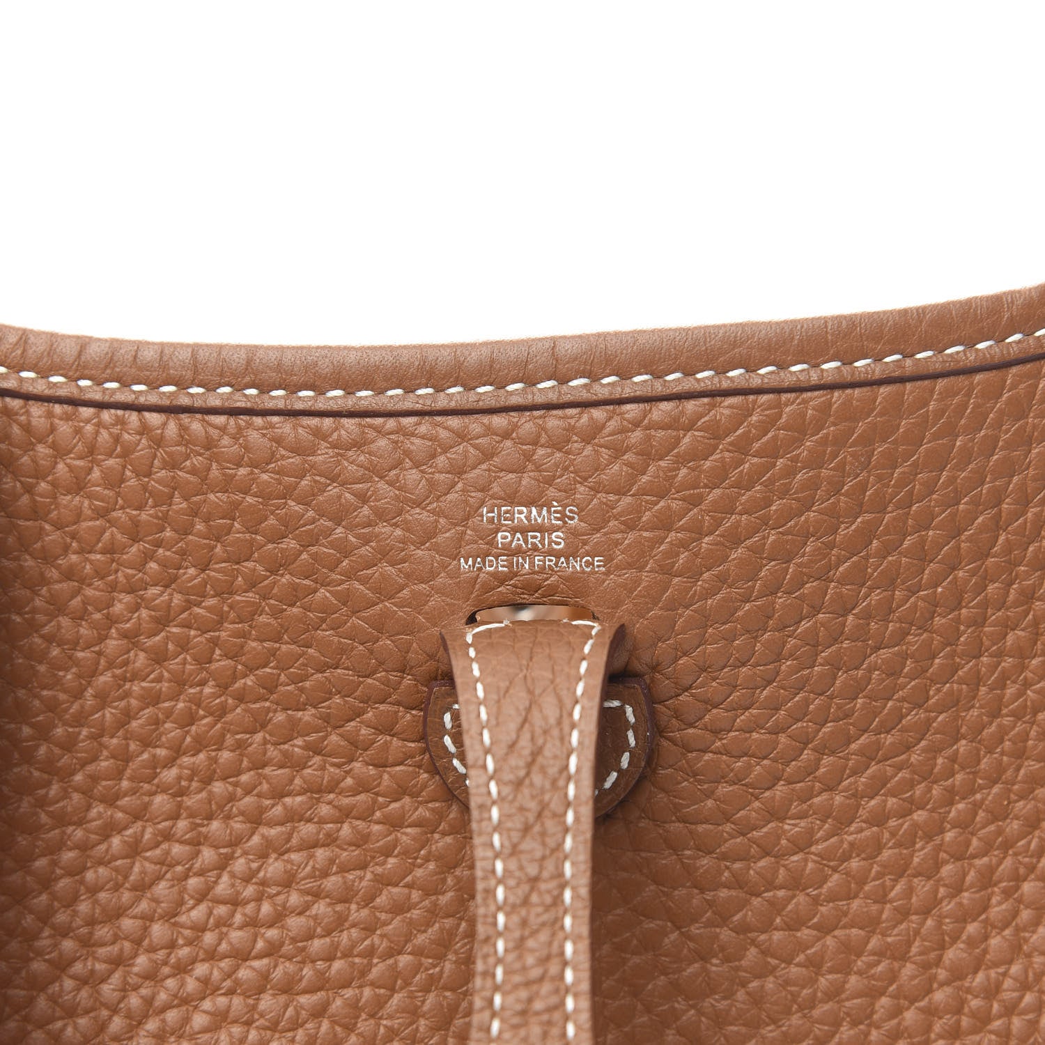 Hermes Taurillon Clemence Amazone Evelyne TPM Gold Cuivre 6 of 11