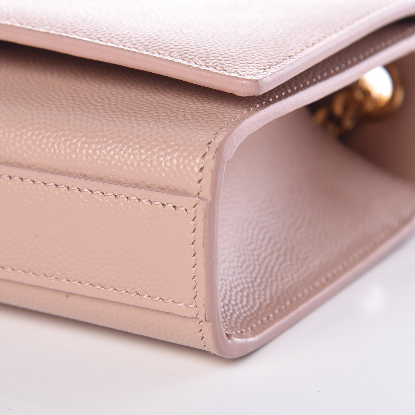 Grain De Poudre Small Monogram Kate Satchel Pale Blush