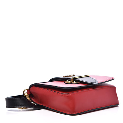 Prada Saffiano City Calf Cahier Belt Bag Fuoco Black 5 of 10