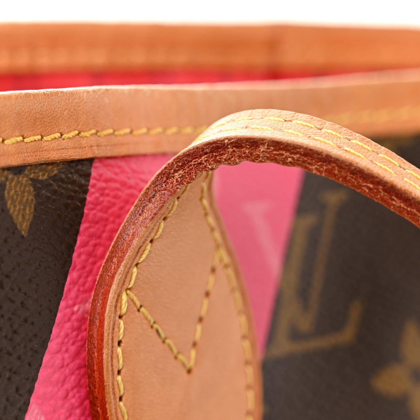 Monogram V Neverfull MM Grenade