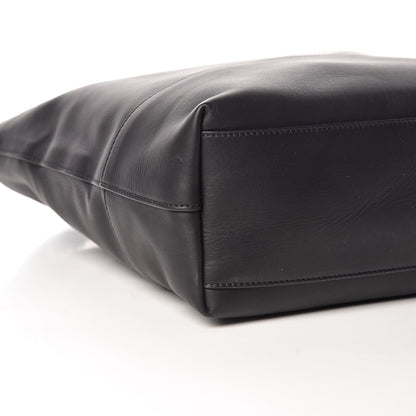Bottega Veneta Smooth Matte Calfskin Bucket Bag Black 5 of 10