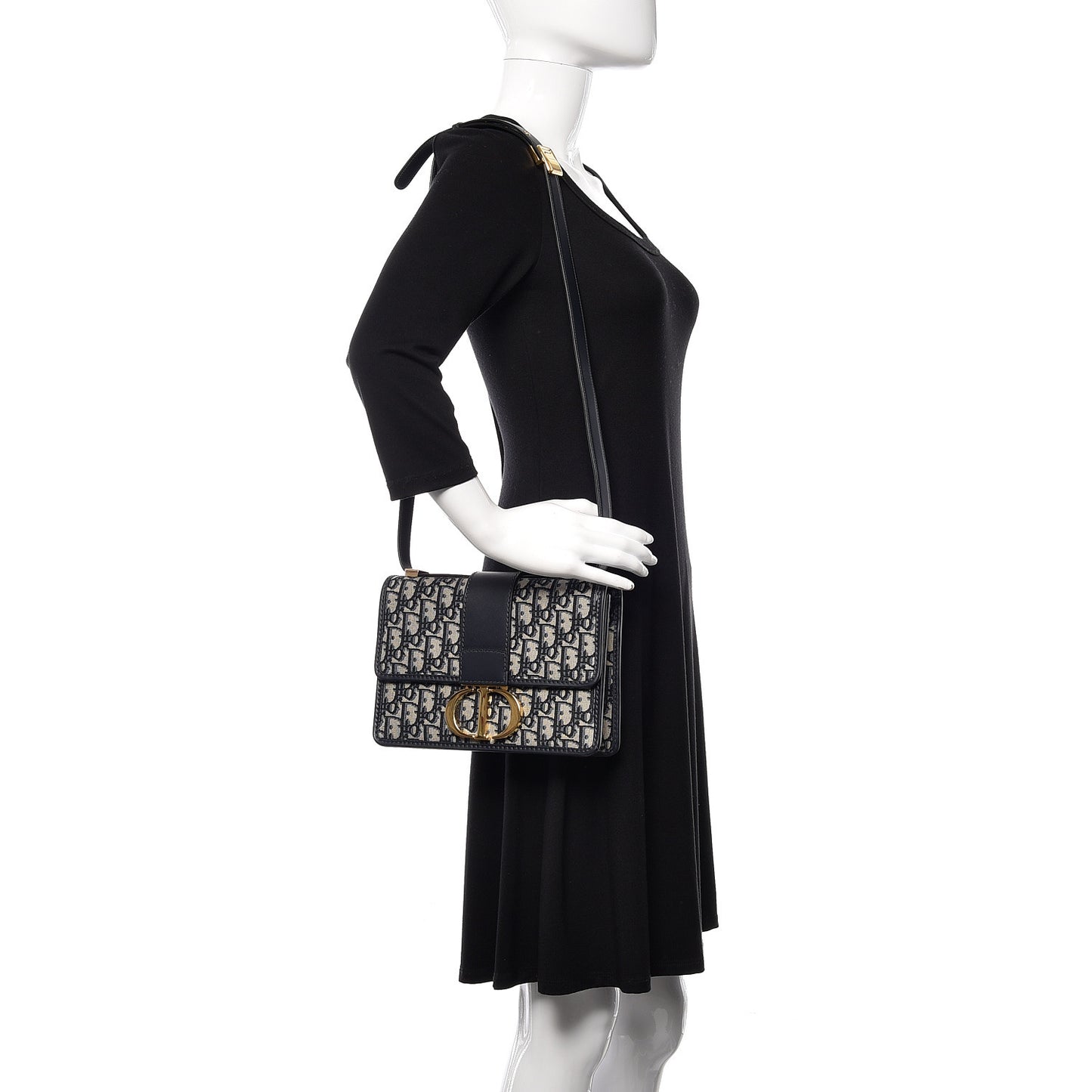Oblique 30 Montaigne Flap Bag Blue