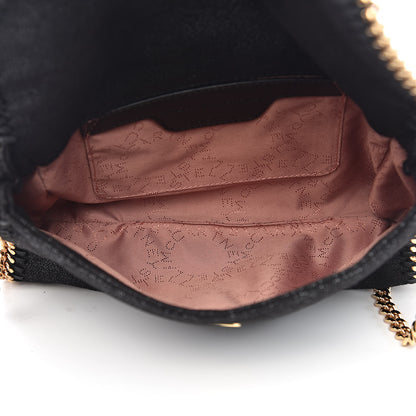 Stella McCartney Shaggy Deer Mini Falabella Shoulder Bag Black 6 of 10