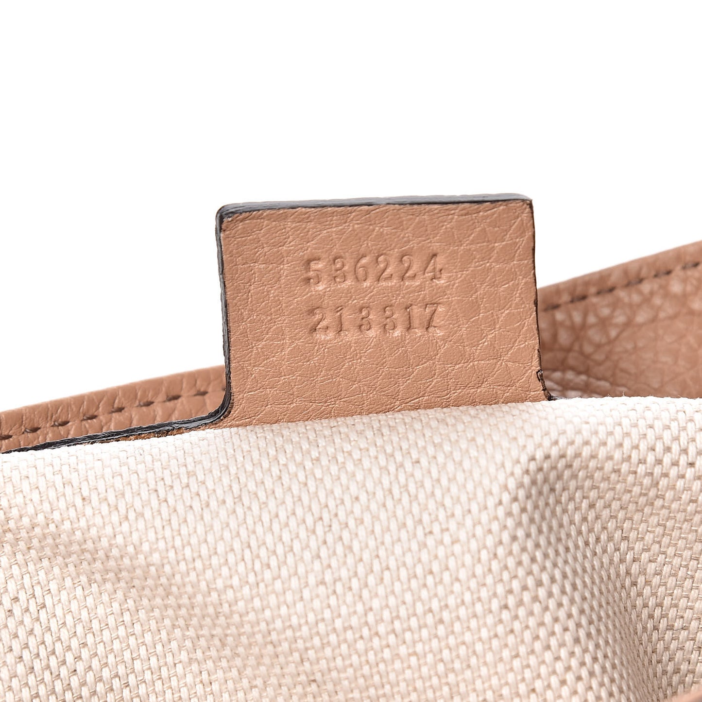 Pebbled Calfskin Medium Soho Flap Crossbody Camelia
