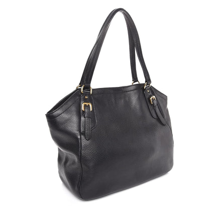 Prada Vitello Daino Tote Black 3 of 8