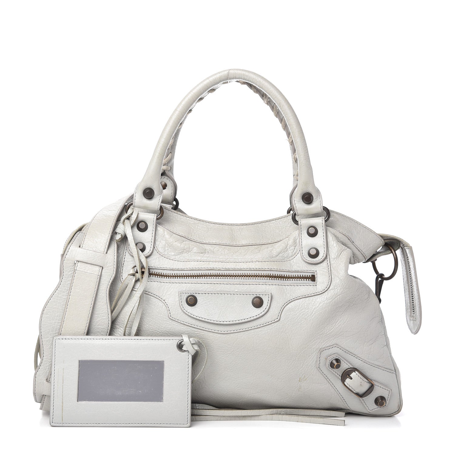 Balenciaga Agneau Classic Hardware Town Gris Glace 1 of 9