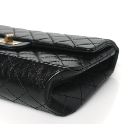Chanel Aged Calfskin Quilted 2.55 Reissue 225 Flap Black 10 of 11