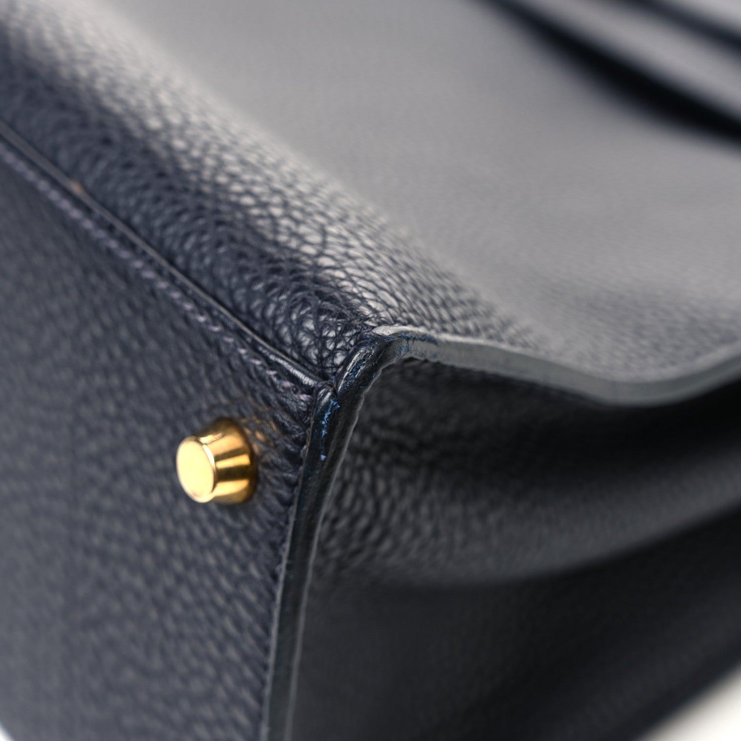 Hermes Fjord Kelly Sellier 35 Bleu Indigo 10 of 18