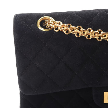 Chanel Suede 2.55 Reissue 225 Flap Black 13 of 17