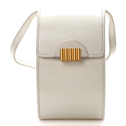 Bottega Veneta Box Calfskin Clutch White 1 of 10