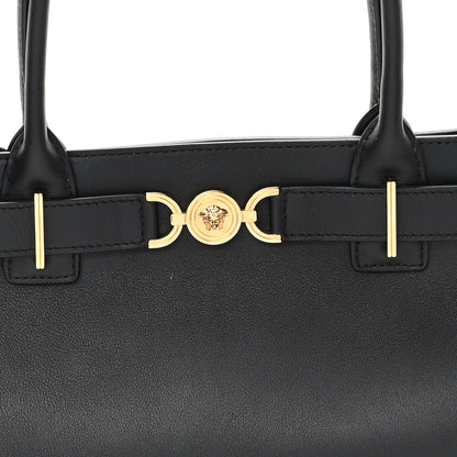 Versace Calfskin Medusa '95 Tote Bag Black 8 of 11