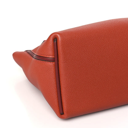 Hermes Evercolor Swift 24/24 29 Brique Rouge H Rouge Piment Bleu Frida 9 of 11