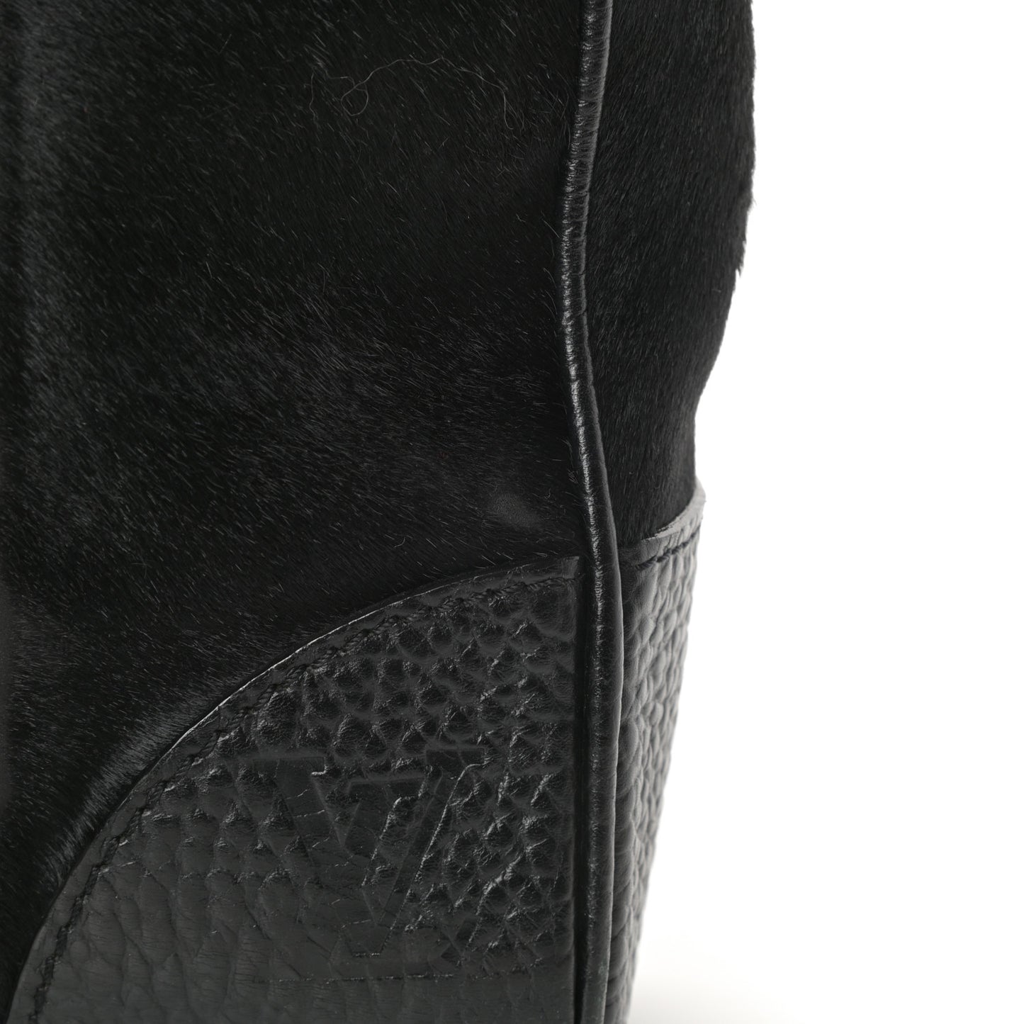 Pony Hair Mens Cabas Whistler Black
