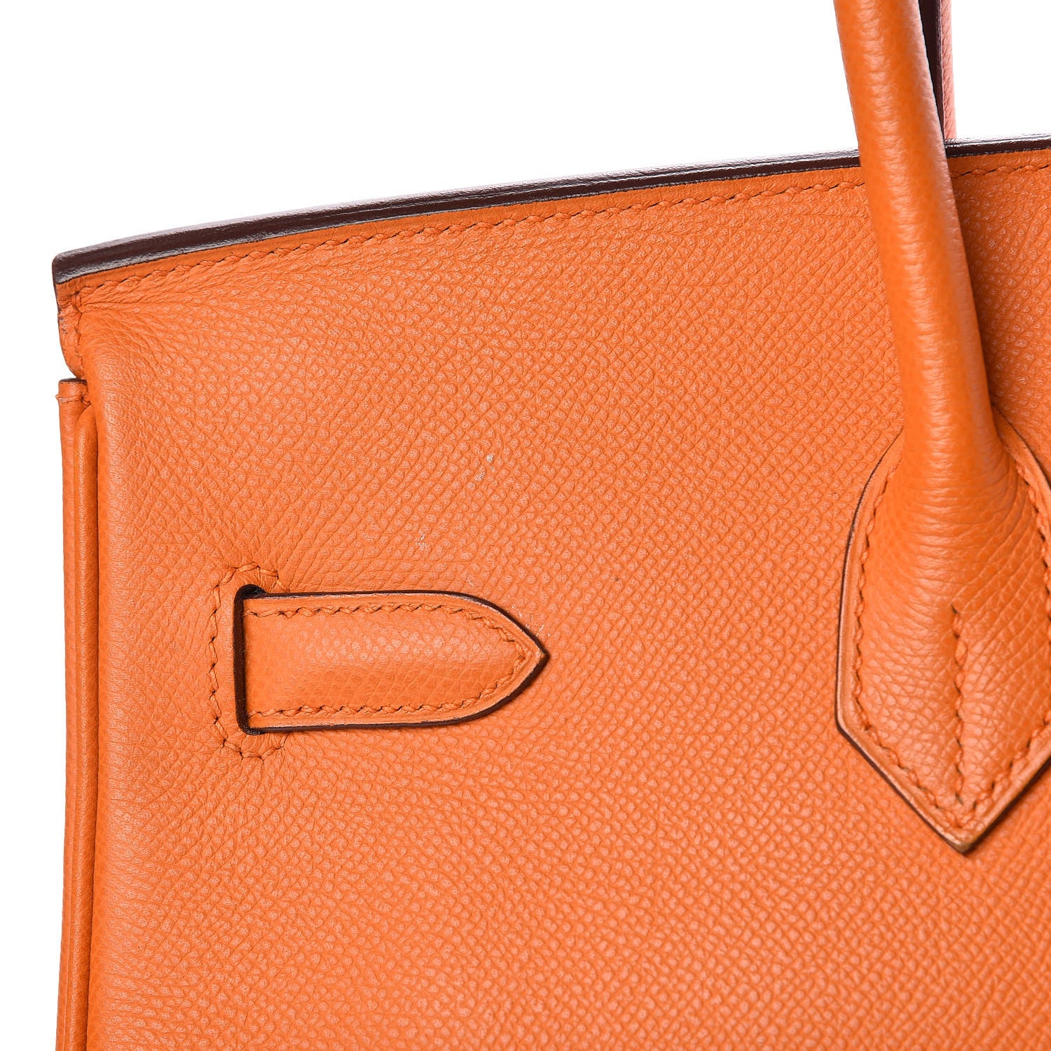 Hermes Epsom Birkin 35 Orange 13 of 17