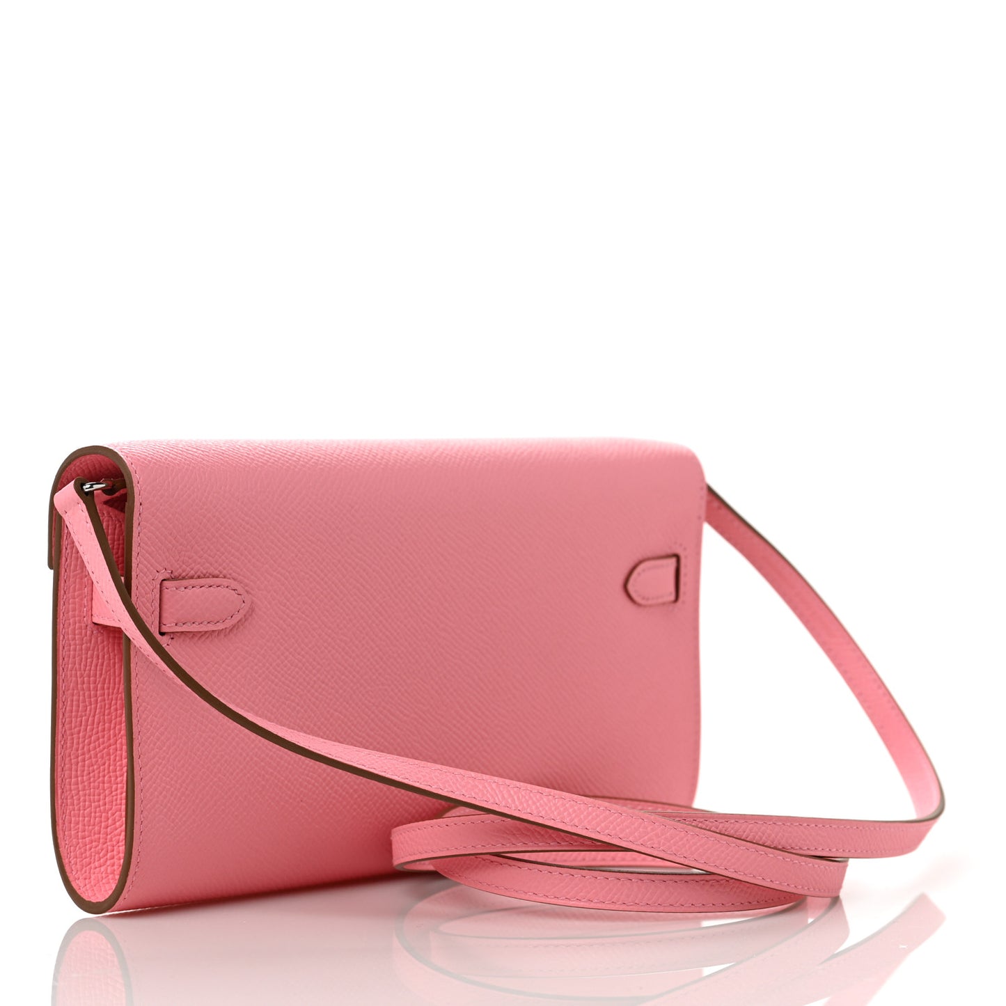 Epsom Kelly Wallet To Go Rose Confetti