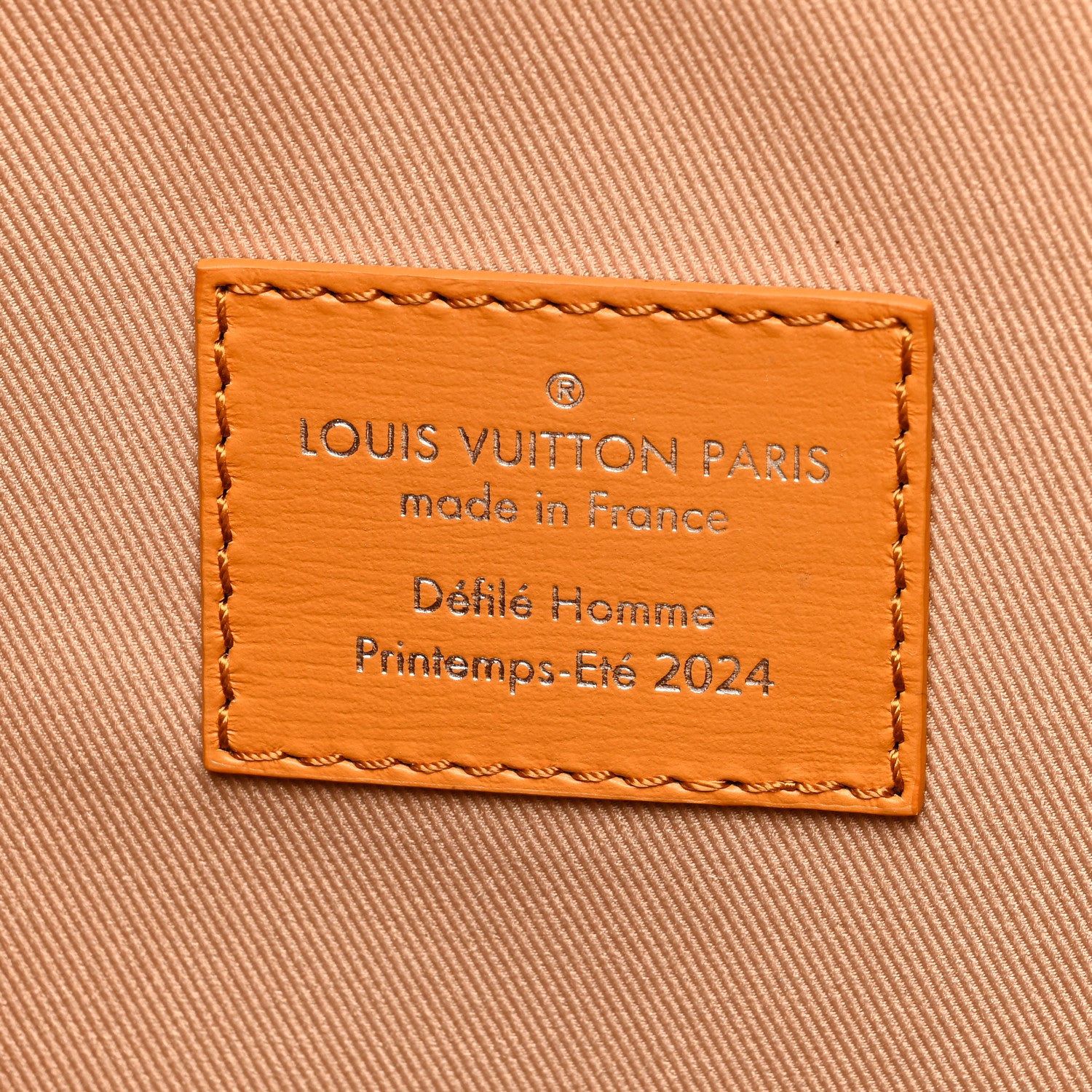 Louis Vuitton Cowhide Shopper Bag MM Safran 6 of 9