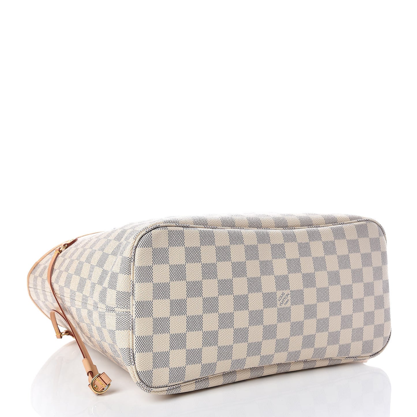 Damier Azur Neo Neverfull MM Rose Ballerine