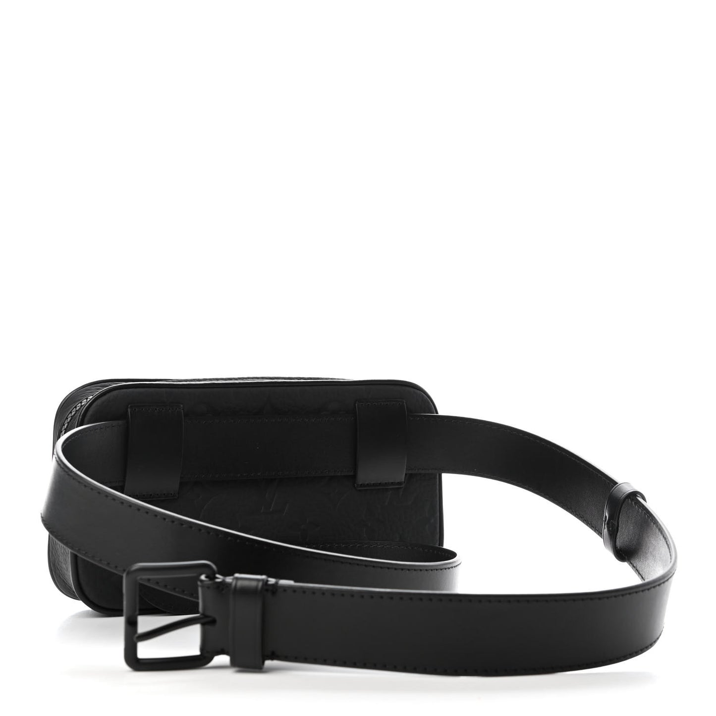 Taurillon Monogram Uniformes Solar Ray Soft Pochette Volga Belt Bag Black