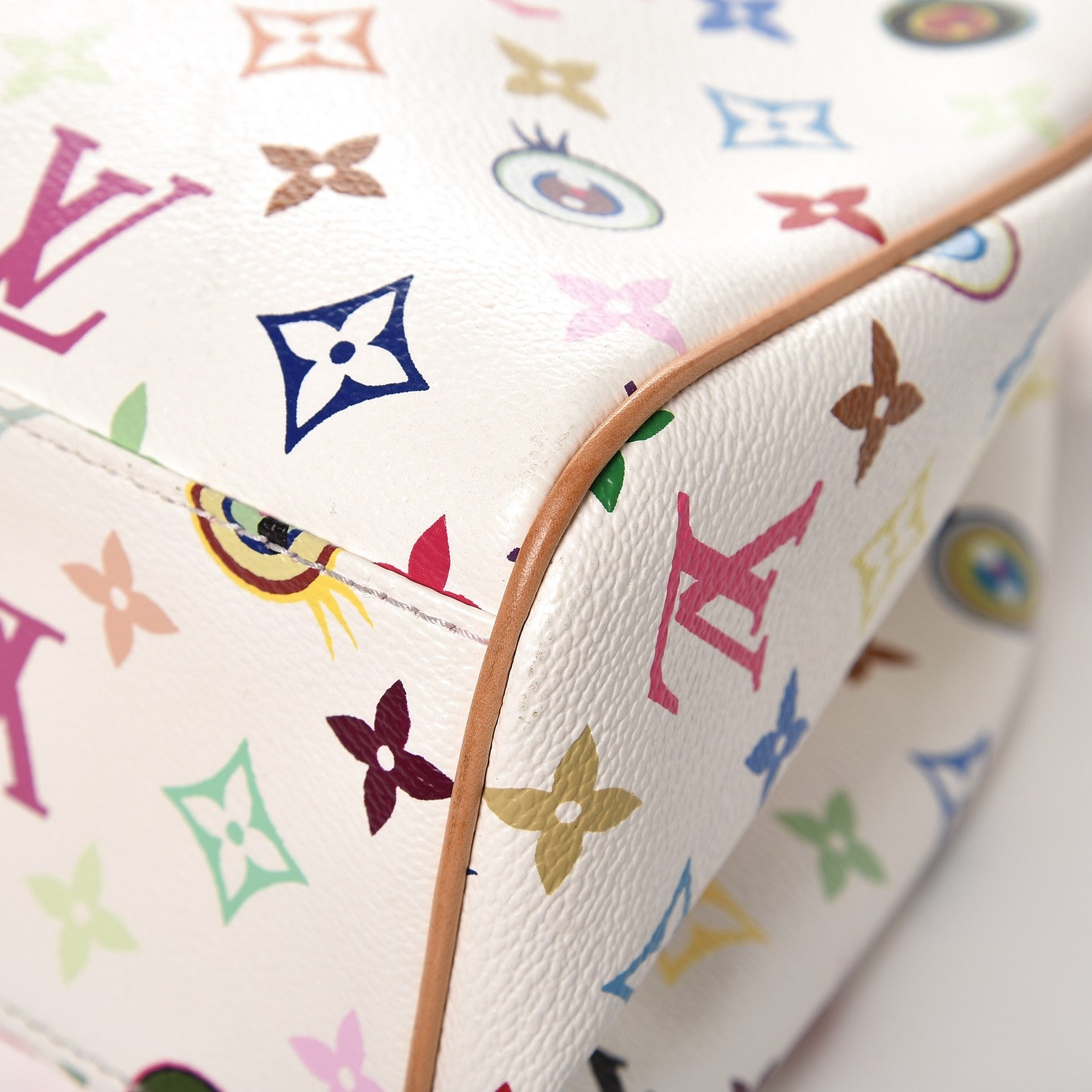 Louis Vuitton Monogram Multicolor Murakami Eye Love You White 11 of 18
