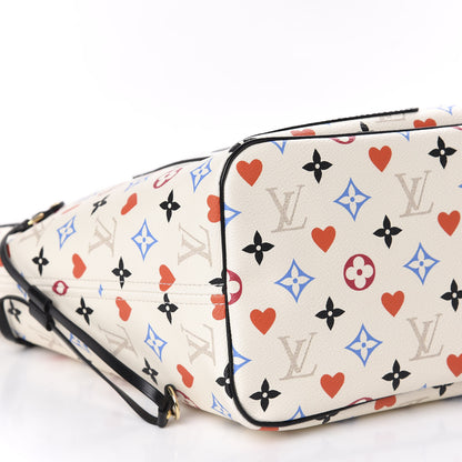 Louis Vuitton Game On Neverfull MM White 6 of 11