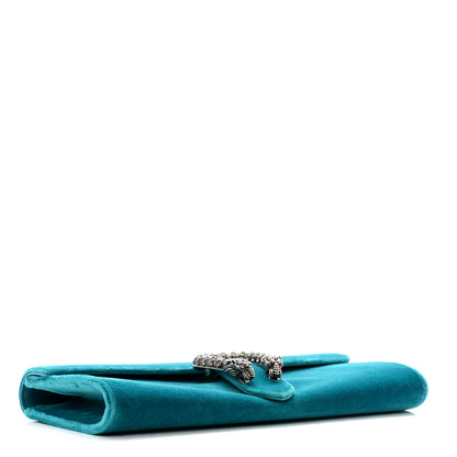 Gucci Velvet Dionysus Clutch Pavone 4 of 10