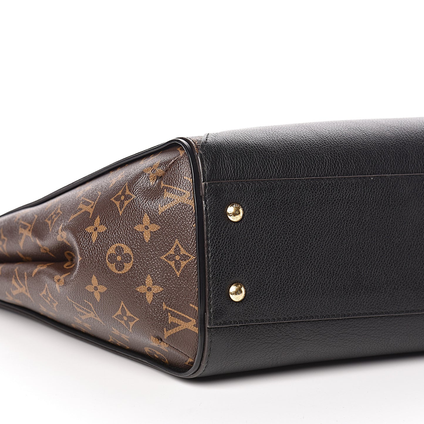 Calfskin Monogram Kimono Tote Black