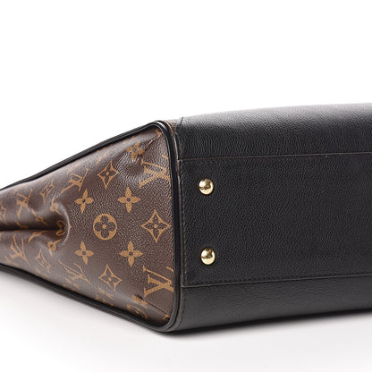 Louis Vuitton Calfskin Monogram Kimono Tote Black 7 of 10