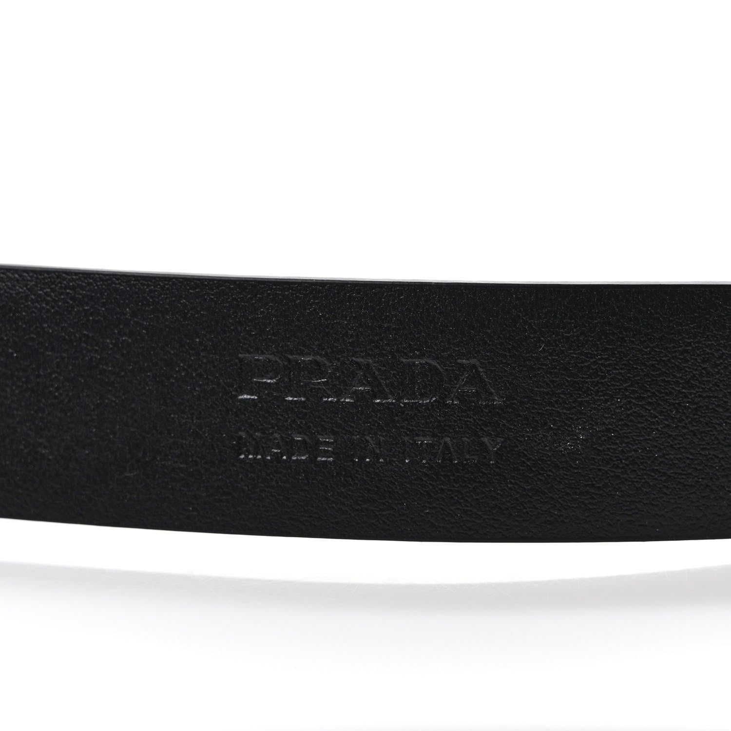 Prada Saffiano Belt With Nylon Pouch Black 7 of 10
