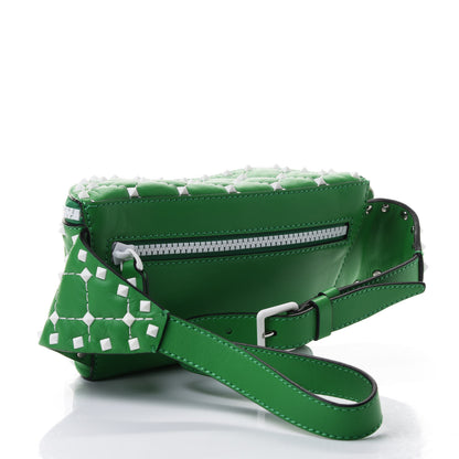 Valentino Garavani Nappa Free Rockstud Spike Belt Bag Peppermint 2 of 4