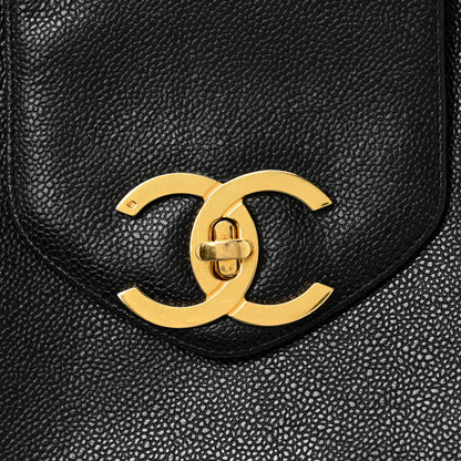 Chanel Caviar XL Weekender Bag Black 13 of 13