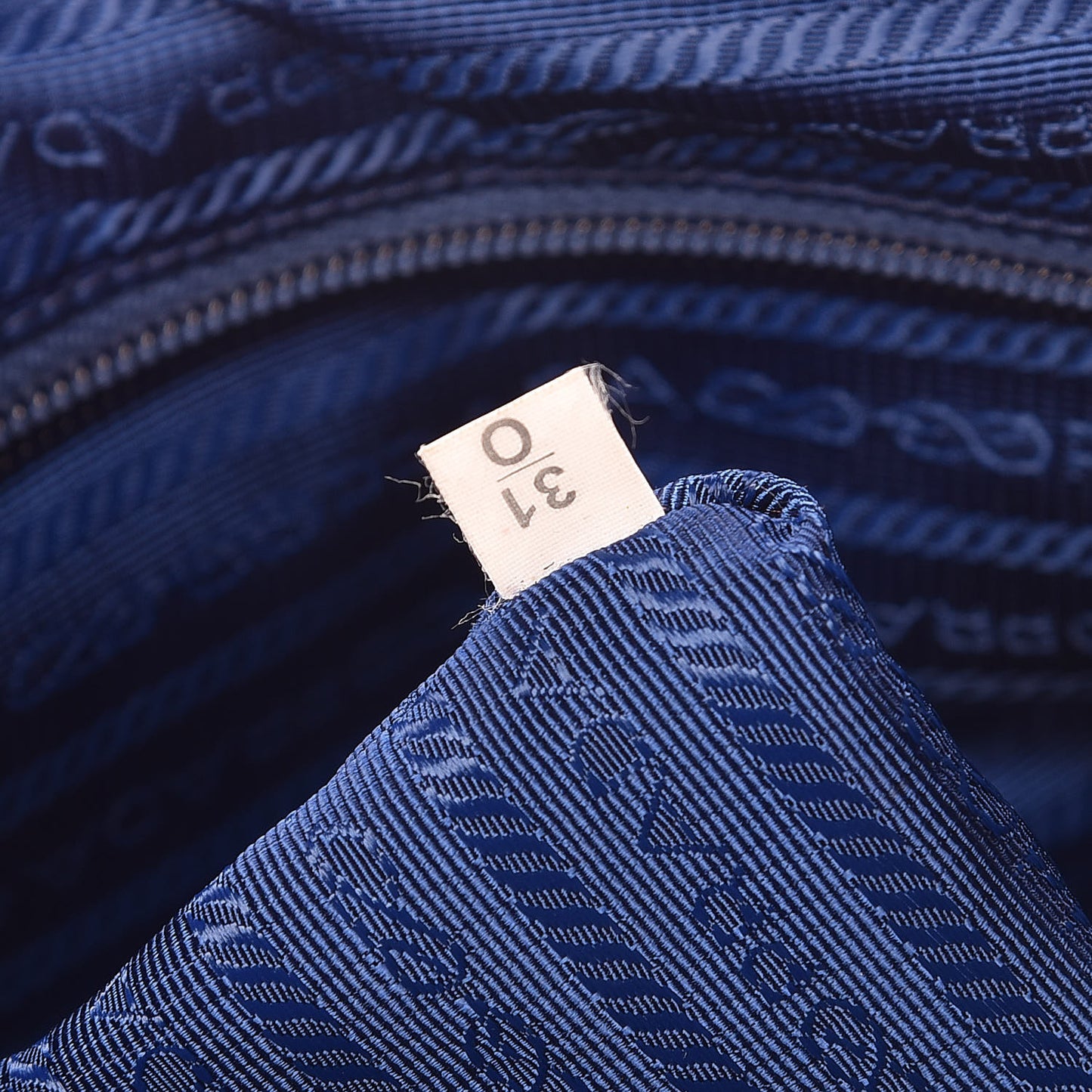 Tessuto Nylon Messenger Bag Royal