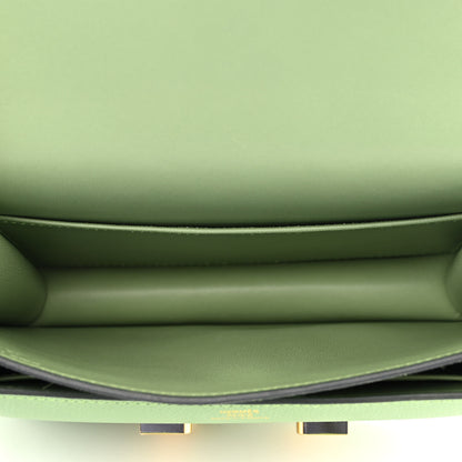 Hermes Epsom Constance 18 Vert Criquet 5 of 10