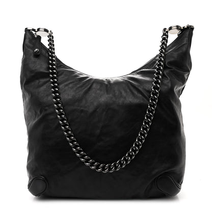 Gucci Calfskin Galaxy Hobo Black 1 of 10