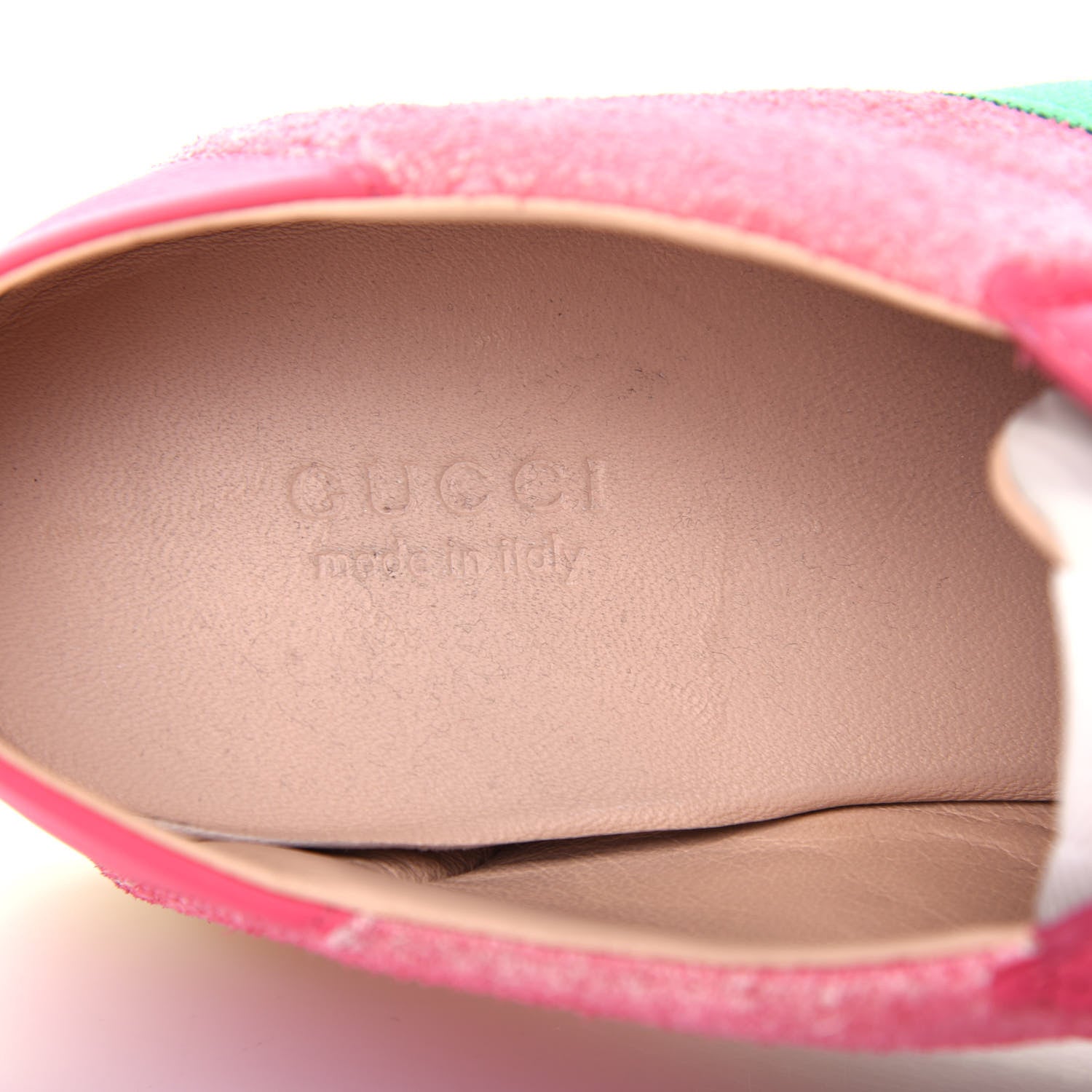 Gucci Suede Web Womens Rocket Sneakers 41 Rhododendron Pink 8 of 11