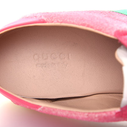 Gucci Suede Web Womens Rocket Sneakers 41 Rhododendron Pink 8 of 11