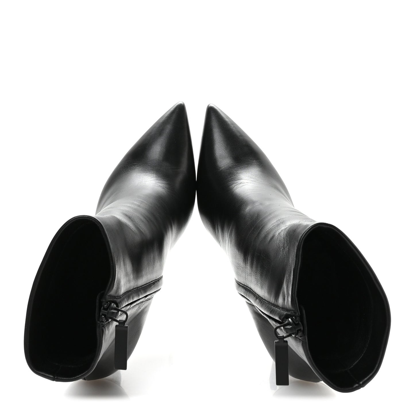 Calfskin Opyum Ankle Boots 39.5 Black