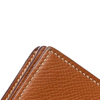 Hermes Epsom Bearn Gusset Wallet Gold 9 of 13