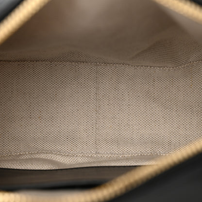 Gucci Calfskin GG Matelasse Shoulder Bag Black Natural 5 of 17