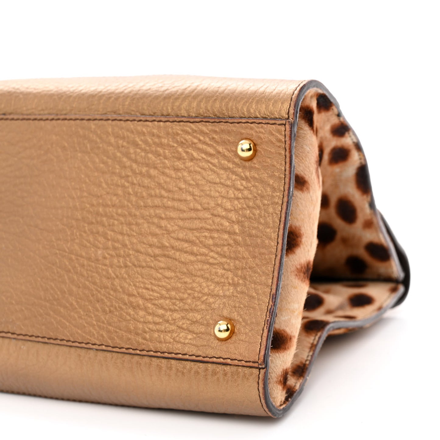 Leopard Shoulder Bag Brown