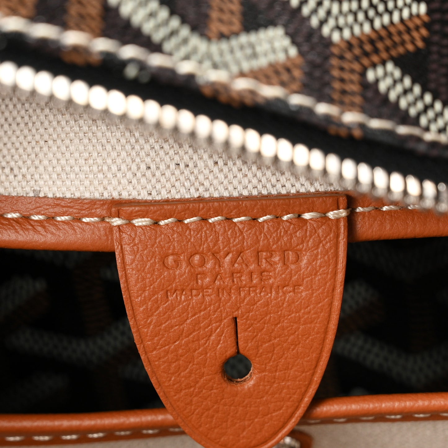 Goyardine Artois GM Black Gold