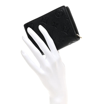 Louis Vuitton Empreinte Cléa Wallet Black 2 of 9