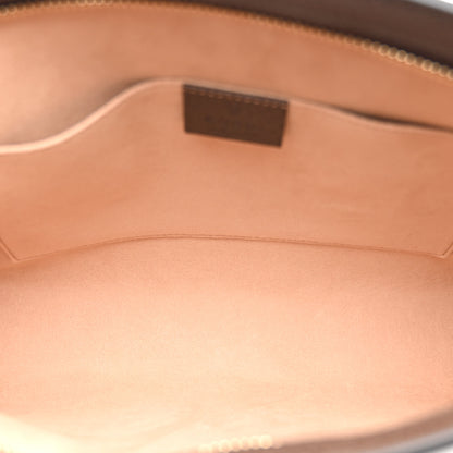 Gucci GG Supreme Monogram Web Ophidia Pouch Brown 5 of 7