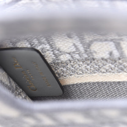 Christian Dior Oblique Mini Book Tote Grey Multicolor 6 of 9