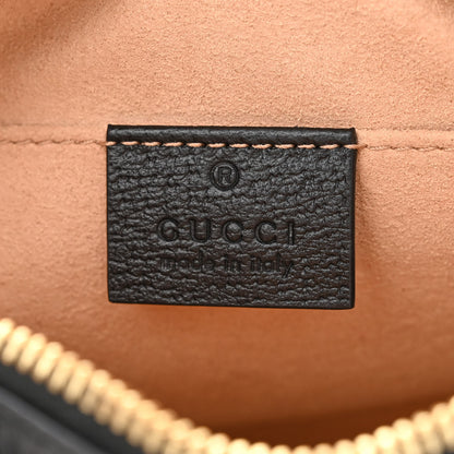 Gucci Calfskin Web Mini Ophidia Shoulder Bag Black 6 of 11